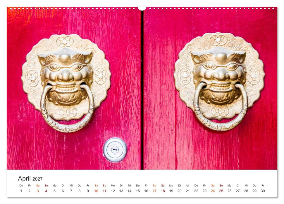 China - Tradition und Moderne (CALVENDO Wandkalender 2027)