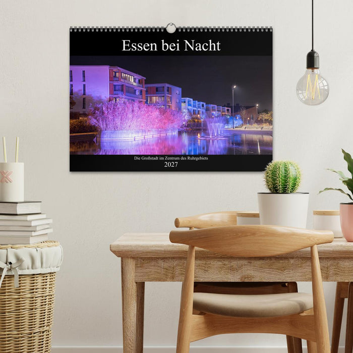 Essen bei Nacht (CALVENDO Wandkalender 2027)