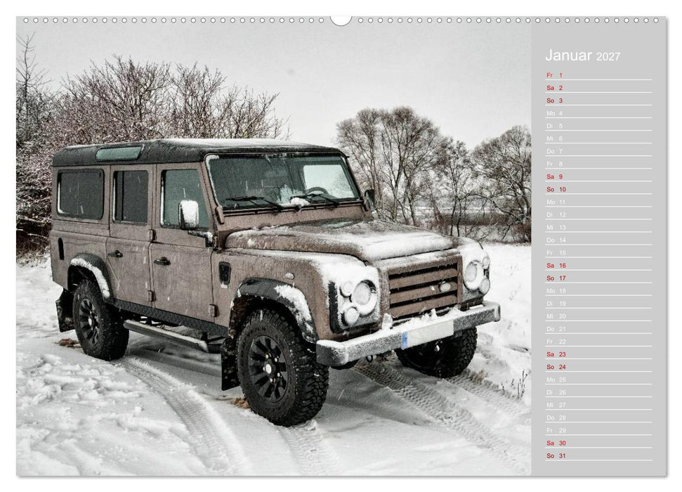 Mit dem 4x4 durch Europa (CALVENDO Premium Wandkalender 2027)