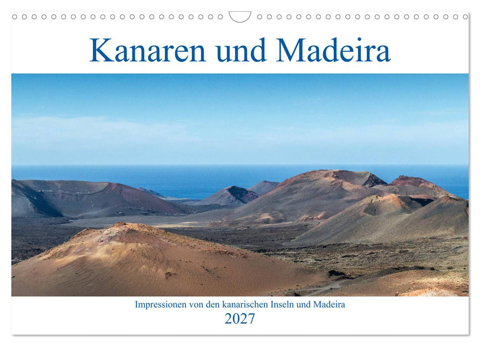 Kanaren und Madeira (CALVENDO Wandkalender 2027)