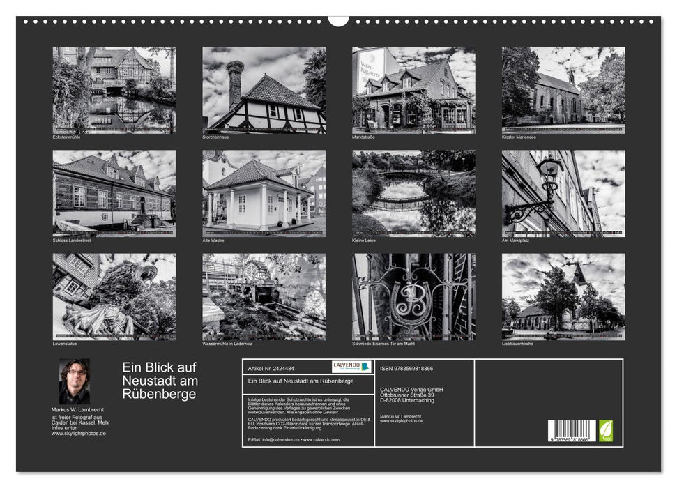 Ein Blick auf Neustadt am Rübenberge (CALVENDO Wandkalender 2027)