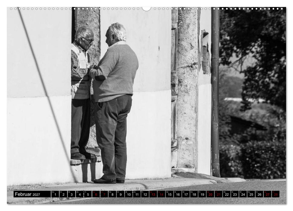 Toscana - monocromatico (CALVENDO Premium Wandkalender 2027)