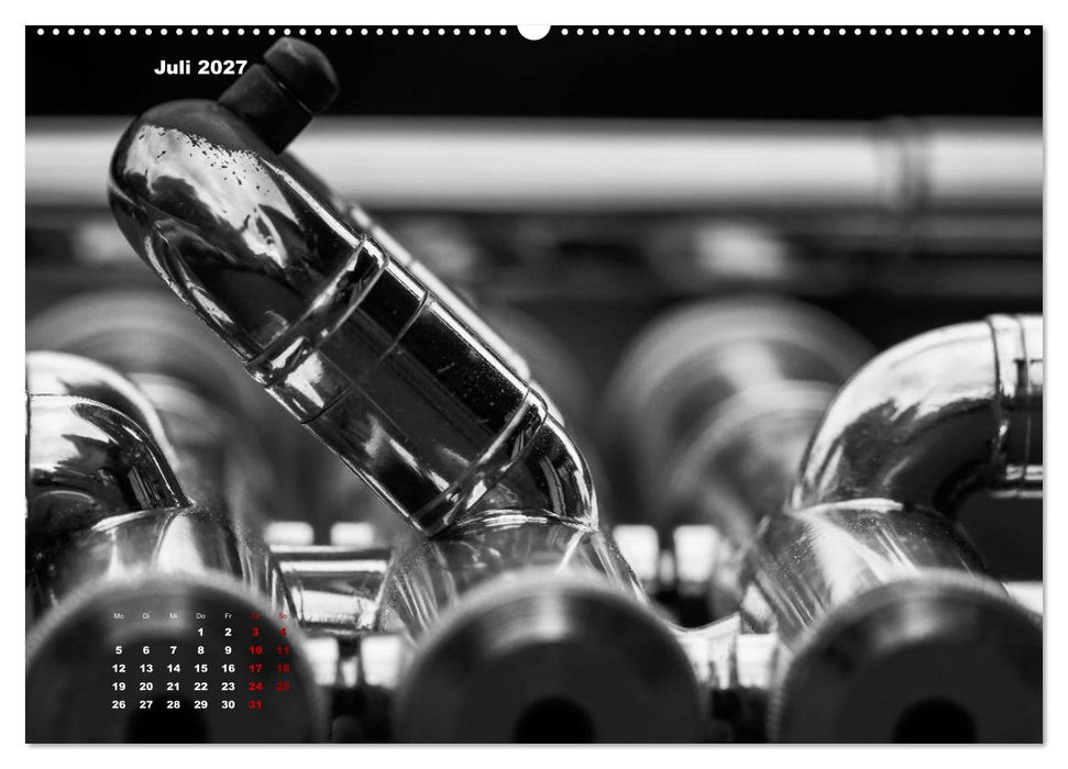 Trompete - Close up (CALVENDO Premium Wandkalender 2027)
