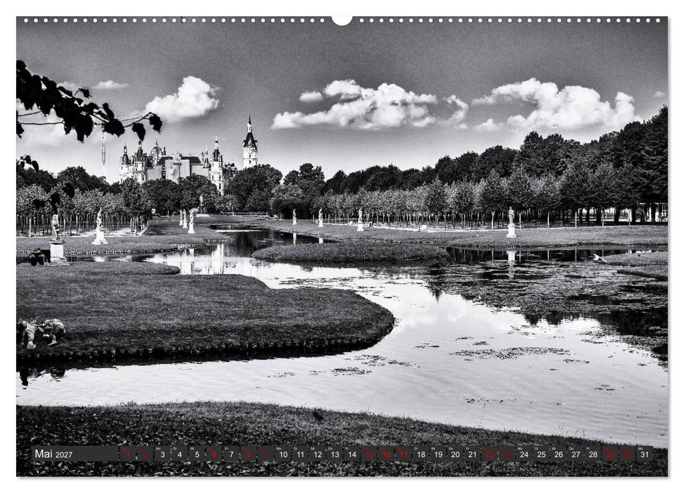 Ein Blick auf Schwerin (CALVENDO Premium Wandkalender 2027)