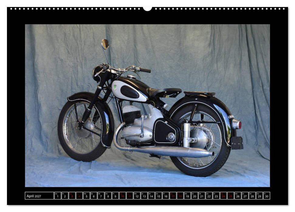 DKW RT 175 - Ein Motorrad der Auto Union (CALVENDO Premium Wandkalender 2027)