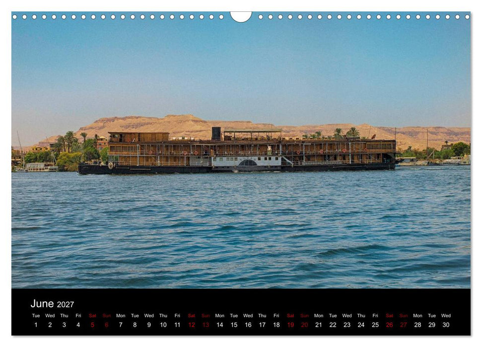 On the trail of the ancient Egypt (CALVENDO Monthly Calendar 2027)