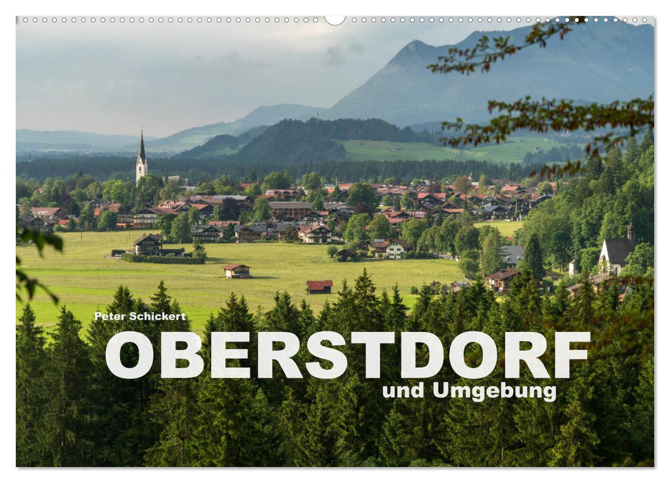 Oberstdorf und Umgebung (CALVENDO Wandkalender 2027)