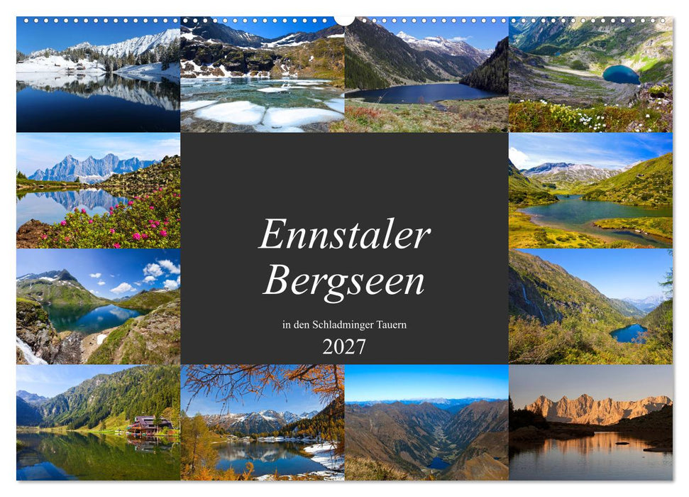 Ennstaler Bergseen in den Schladminger Tauern (CALVENDO Wandkalender 2027)
