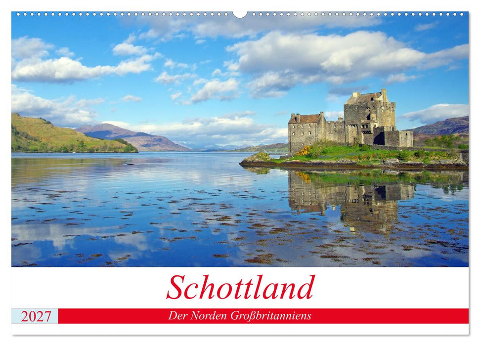 Schottland - Der Norden Großbritanniens (CALVENDO Wandkalender 2027)