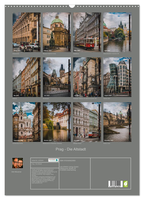 Prag - Die Altstadt (CALVENDO Wandkalender 2027)