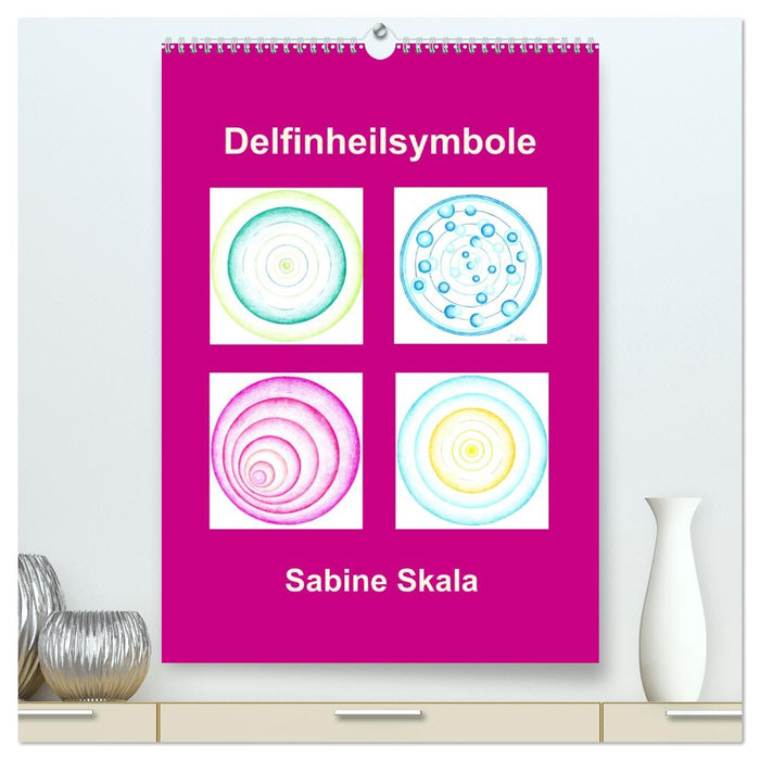Delfinheilsymbole (CALVENDO Premium Wandkalender 2027)