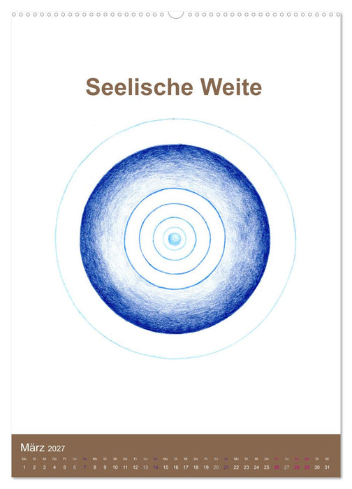 Delfinheilsymbole (CALVENDO Premium Wandkalender 2027)