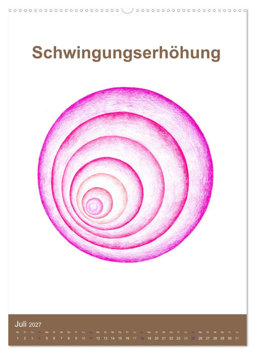 Delfinheilsymbole (CALVENDO Premium Wandkalender 2027)