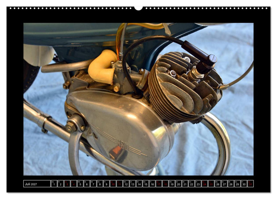 NSU Quickly - Mein Moped (CALVENDO Premium Wandkalender 2027)