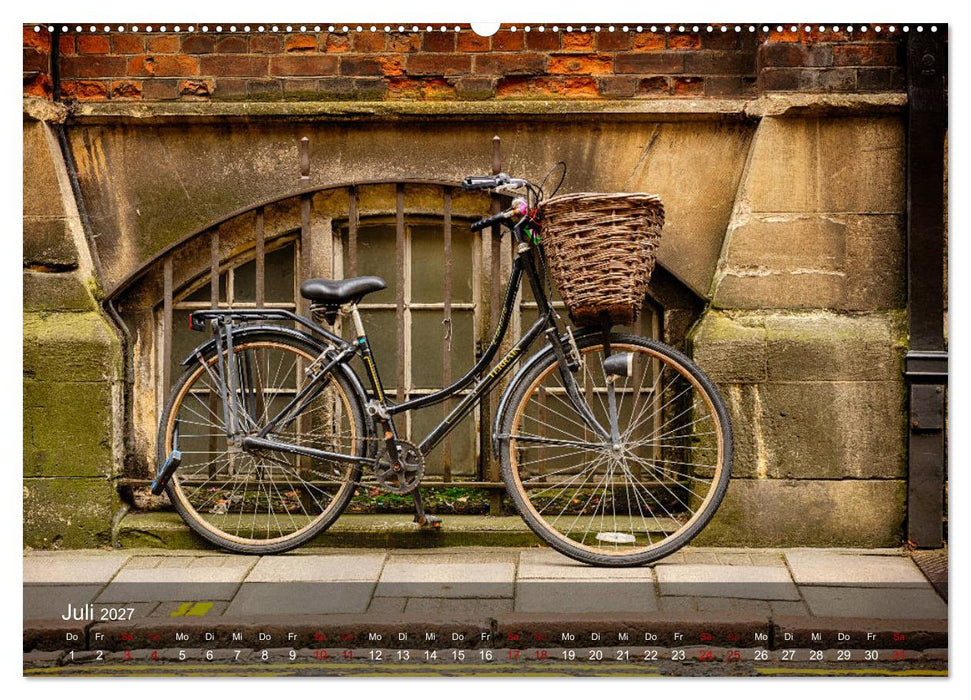 Cambridge street view (CALVENDO Premium Wandkalender 2027)