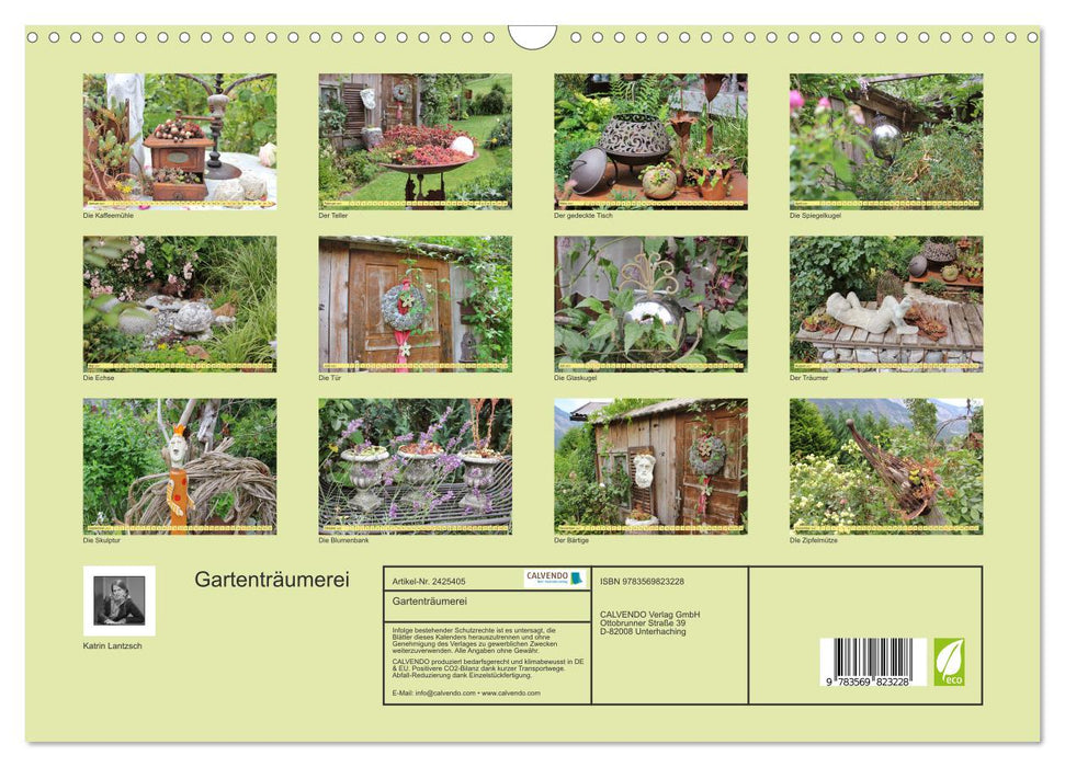 Gartenträumerei (CALVENDO Wandkalender 2027)