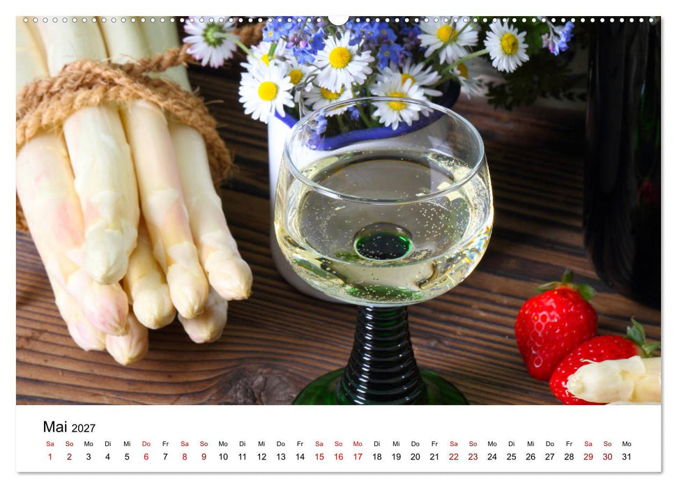 Weinkalender (CALVENDO Premium Wandkalender 2027)