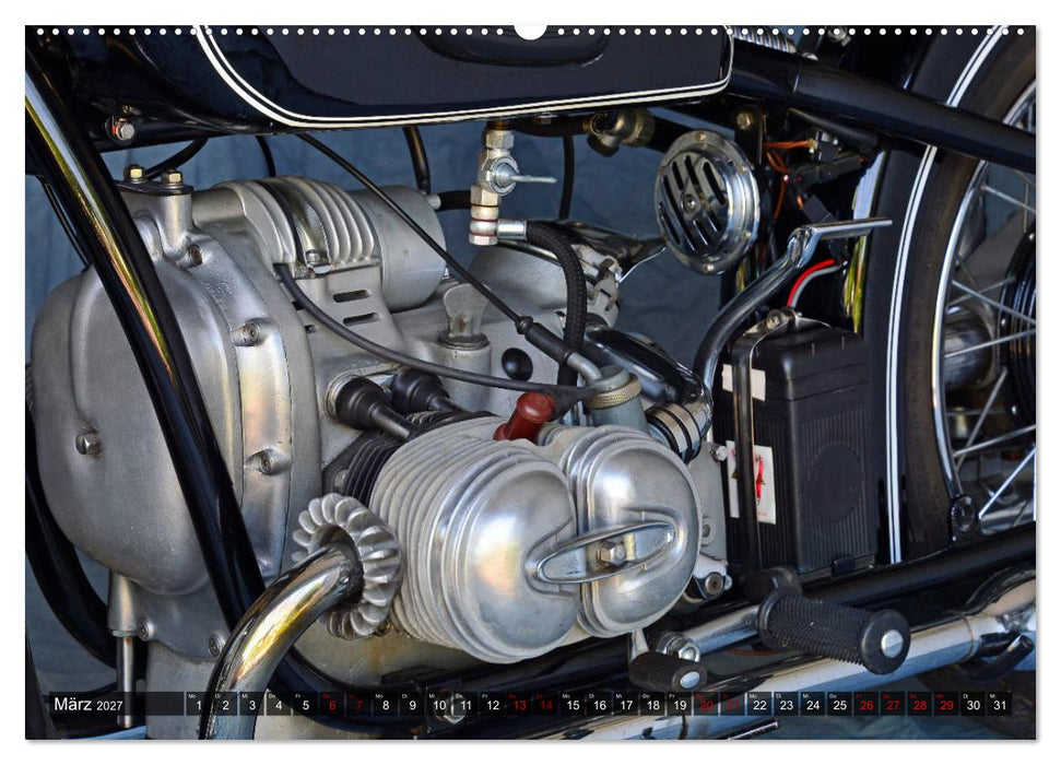 BMW R 51/2 (CALVENDO Wandkalender 2027)