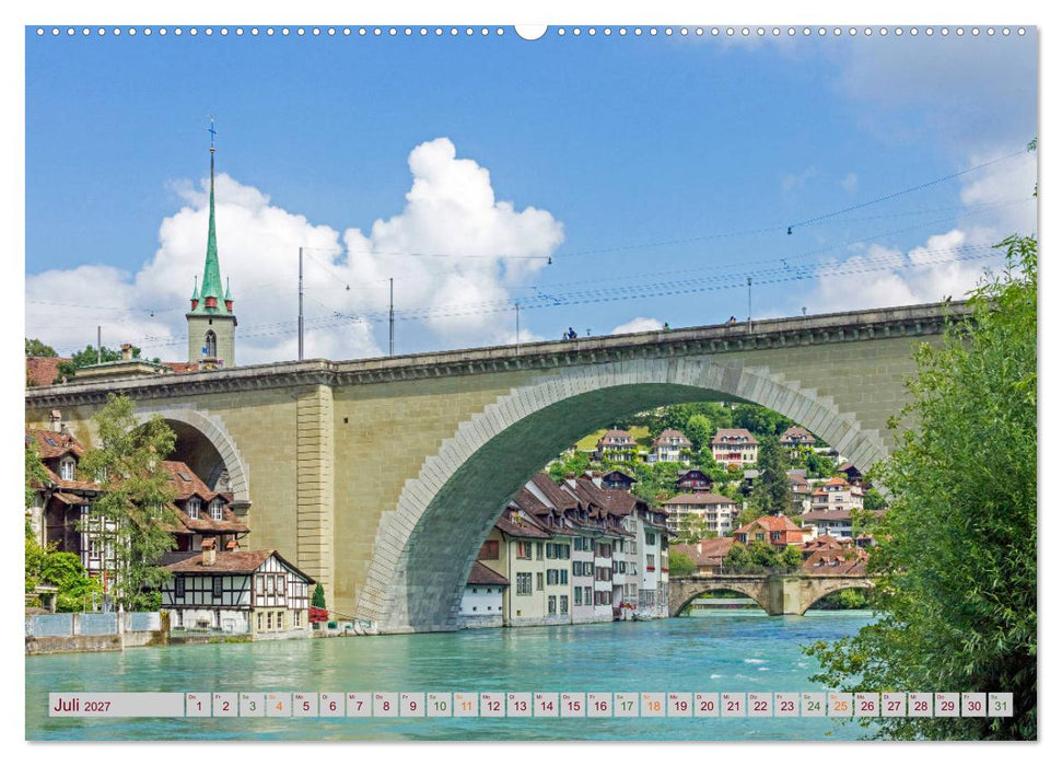 Brücken im deutschsprachigen Raum (CALVENDO Premium Wandkalender 2027)