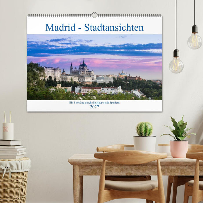 Madrid - Stadtansichten (CALVENDO Wandkalender 2027)
