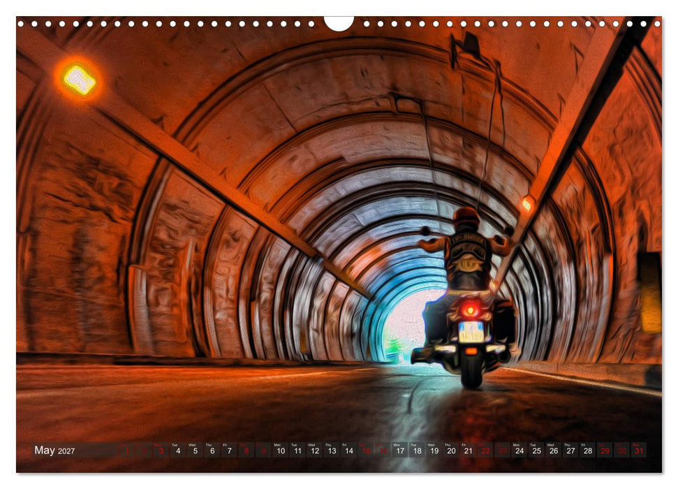 Images of Harley Davidson (CALVENDO Monthly Calendar 2027)