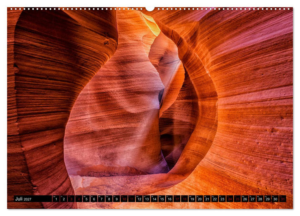 Landschafts Juwelen - Erlesene Landschaften der USA (CALVENDO Premium Wandkalender 2027)