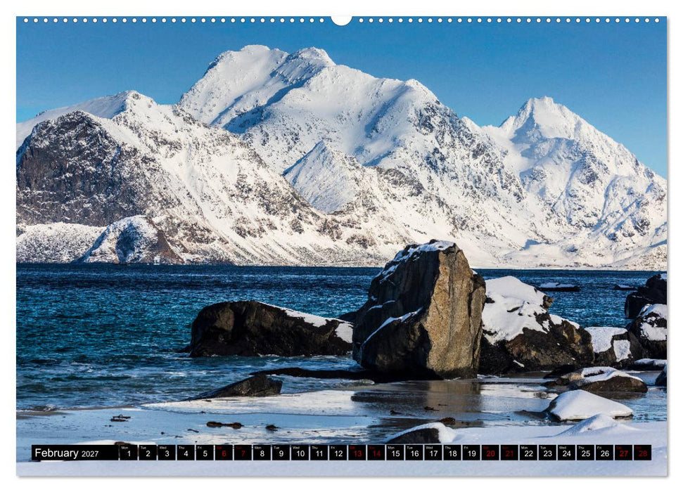 Lofoten. Nature Water Light (CALVENDO Premium-Calendar 2027)