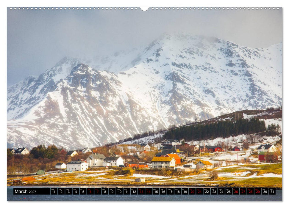 Lofoten. Nature Water Light (CALVENDO Premium-Calendar 2027)