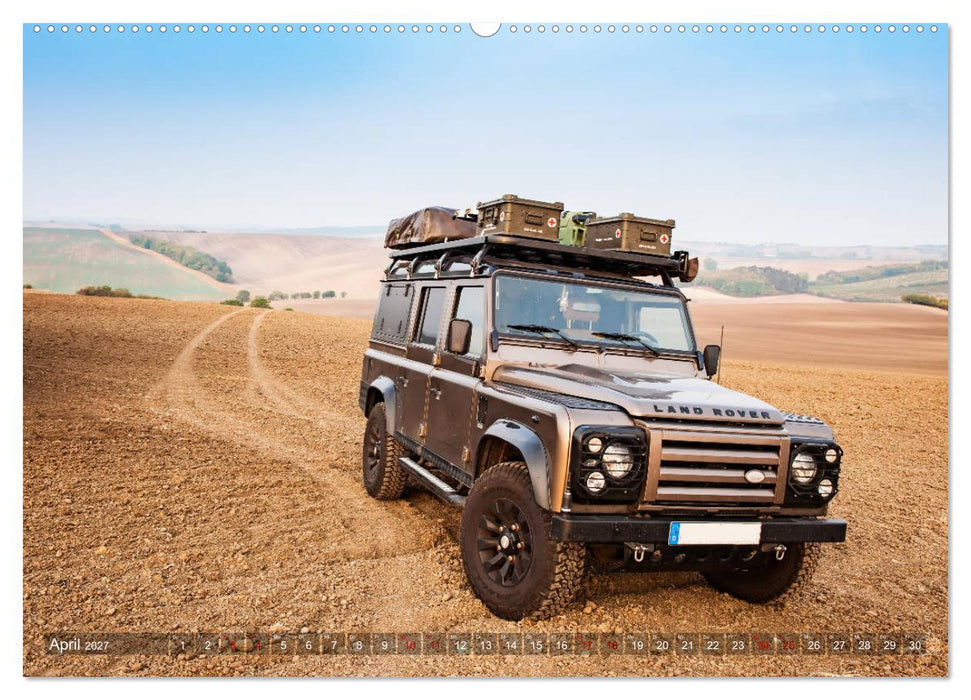 Mit dem 4x4 durch Europa (CALVENDO Wandkalender 2027)
