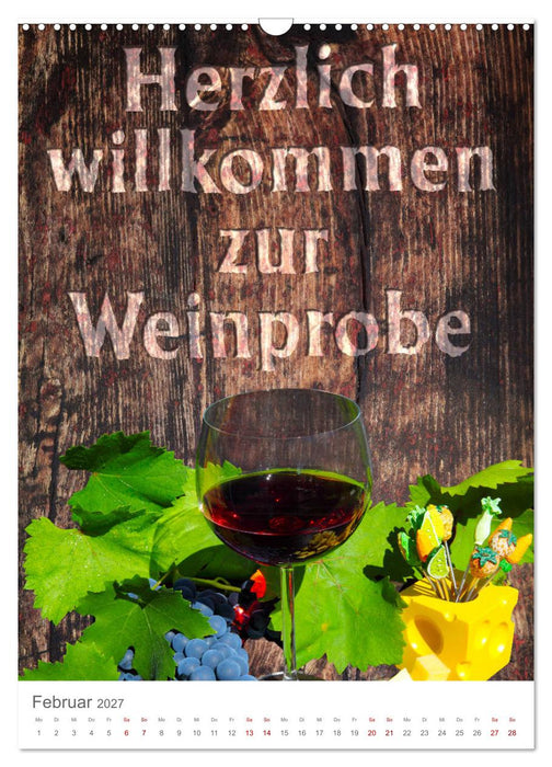 Weinjahr (CALVENDO Wandkalender 2027)