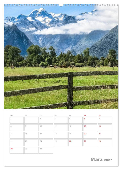 Kalenderplaner g'day Neuseeland 2027 (CALVENDO Premium Wandkalender 2027)