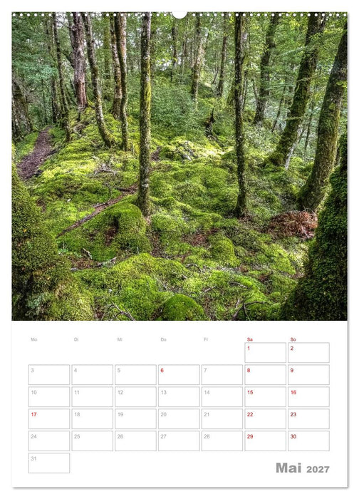 Kalenderplaner g'day Neuseeland 2027 (CALVENDO Premium Wandkalender 2027)