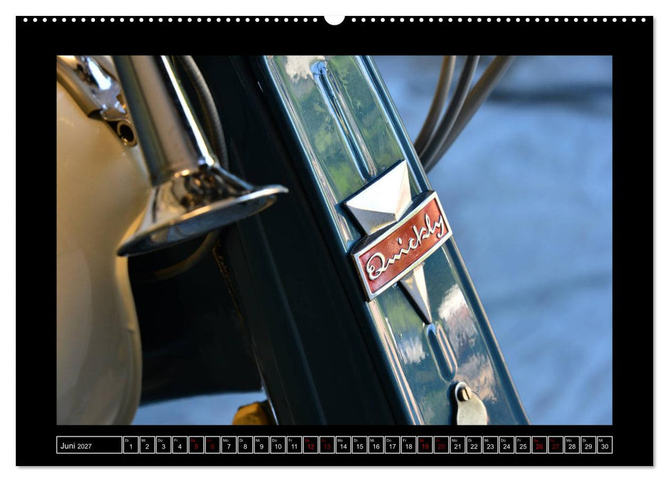 NSU Quickly - Mein Moped (CALVENDO Wandkalender 2027)