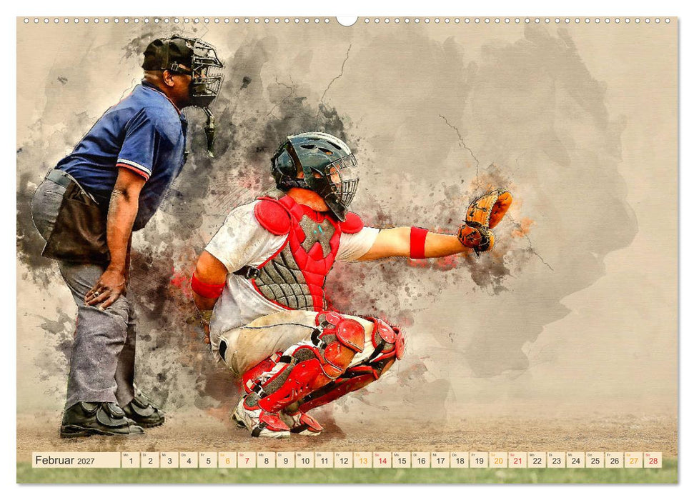 Ich liebe Baseball (CALVENDO Premium Wandkalender 2027)