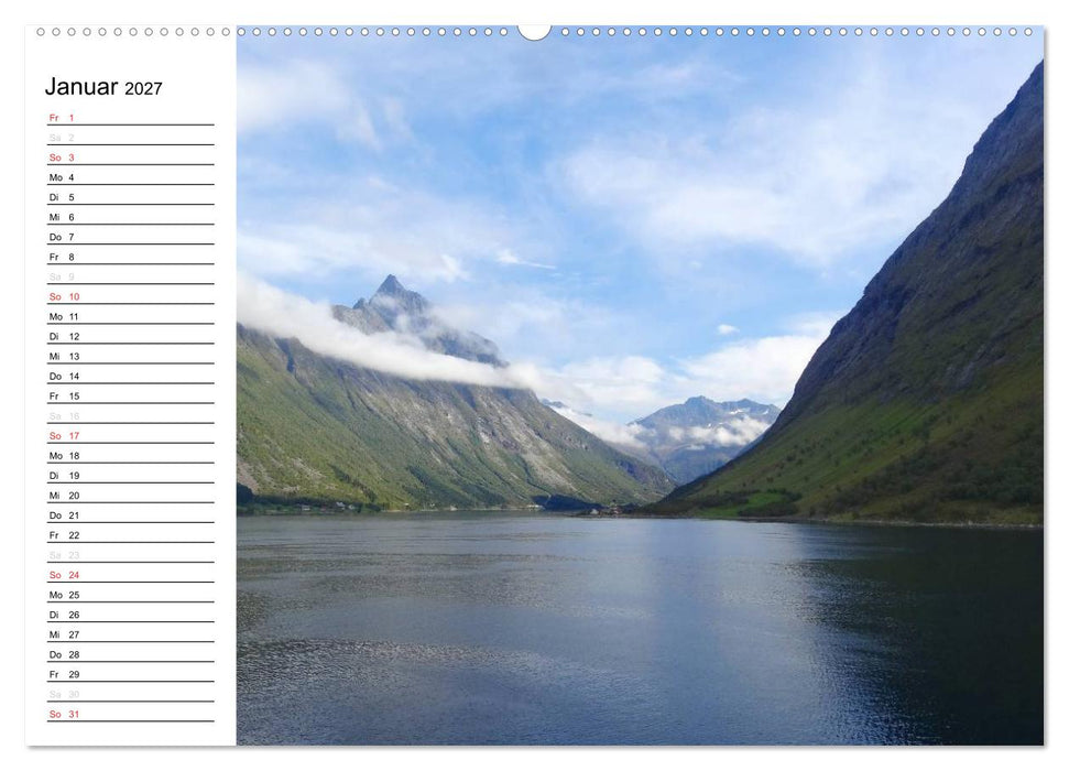 Impressionen von Norwegen entlang der Hurtigruten (CALVENDO Wandkalender 2027)