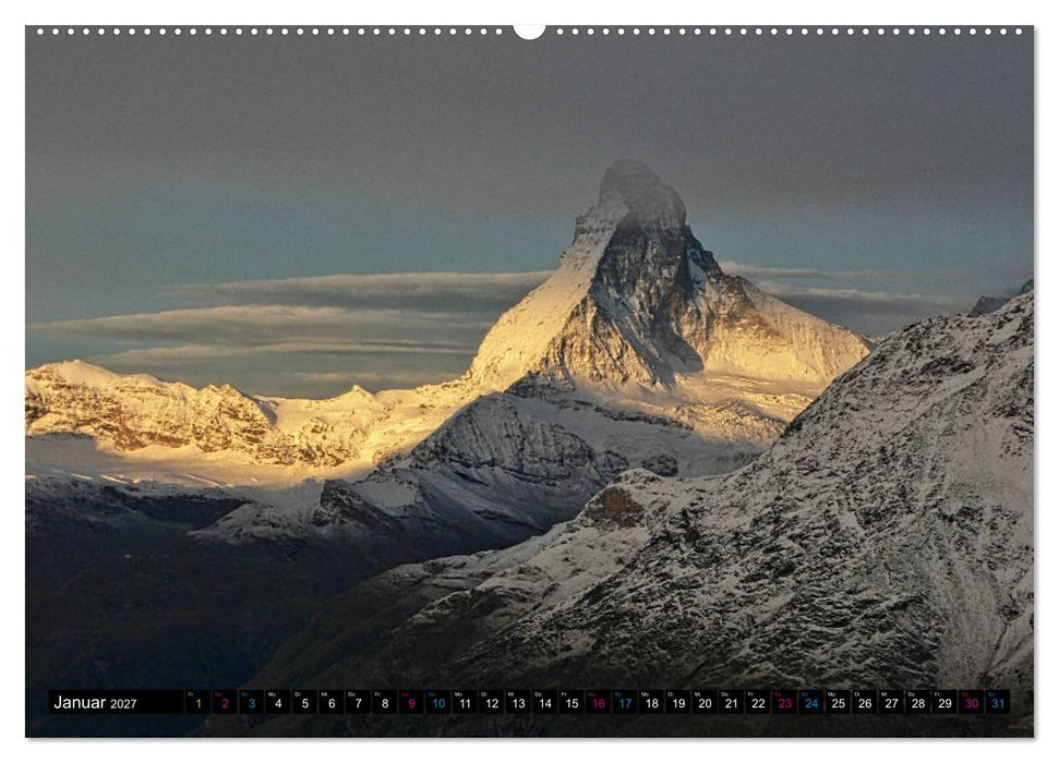 MATTERHORN. Faszination und Magie (CALVENDO Premium Wandkalender 2027)