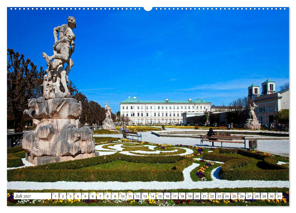 Ausflugsziele im Land Salzburg (CALVENDO Premium Wandkalender 2027)