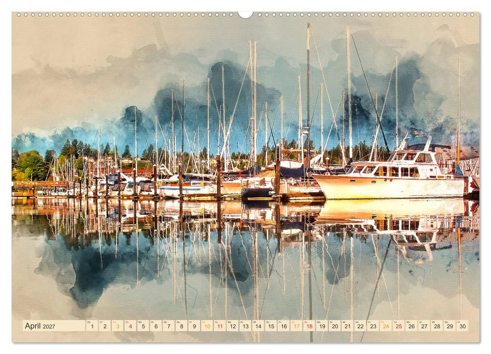 Ich liebe Segeln (CALVENDO Premium Wandkalender 2027)