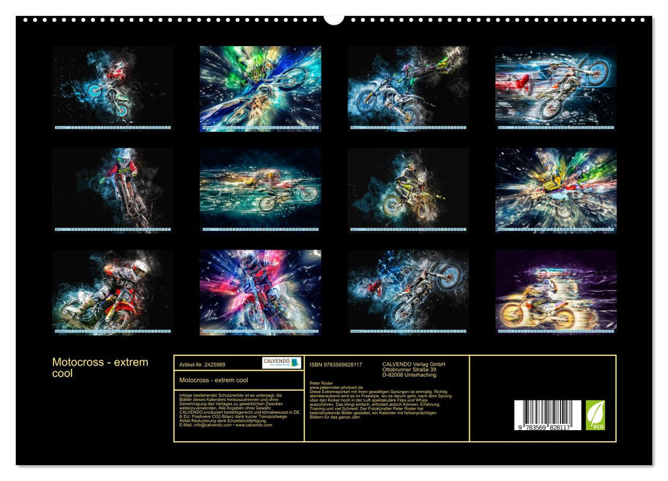 Motocross - extrem cool (CALVENDO Premium Wandkalender 2027)