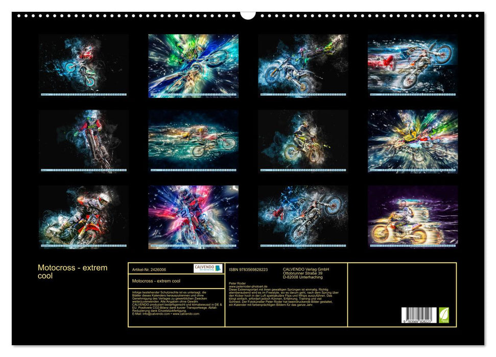 Motocross - extrem cool (CALVENDO Wandkalender 2027)