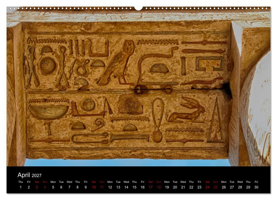 On the trail of the ancient Egypt (CALVENDO Premium-Calendar 2027)