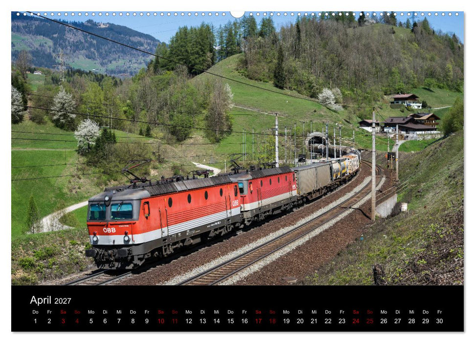 Die Bahn im Salzburgerland (CALVENDO Wandkalender 2027)
