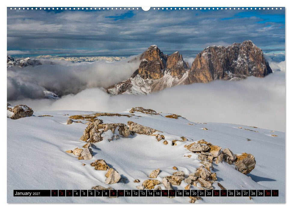 The Dolomites Mountains (CALVENDO Premium-Calendar 2027)