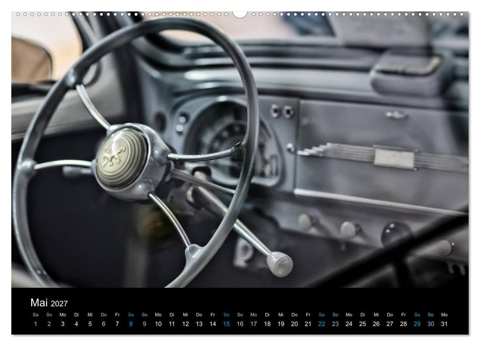 CLASSIC COCKPITS - Funktionale Kunstwerke aus einer anderen Zeit (CALVENDO Premium Wandkalender 2027)