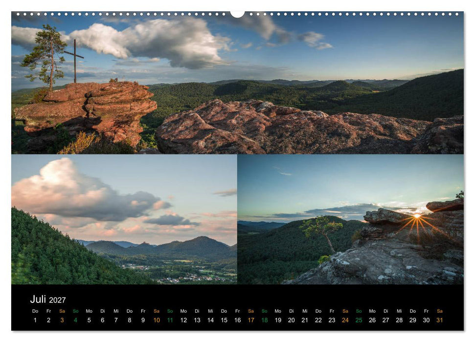 Atemberaubende und Emotionale Landschaften in der Pfalz (CALVENDO Premium Wandkalender 2027)
