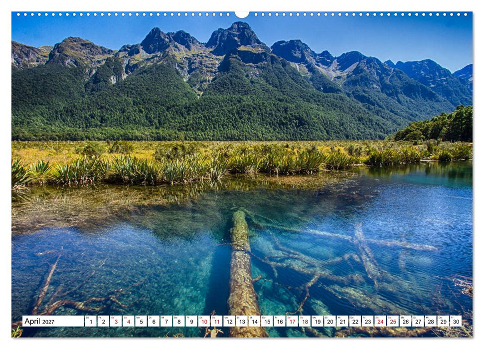 Neuseeland - Die schönsten Orte am anderen Ende der Welt (CALVENDO Wandkalender 2027)