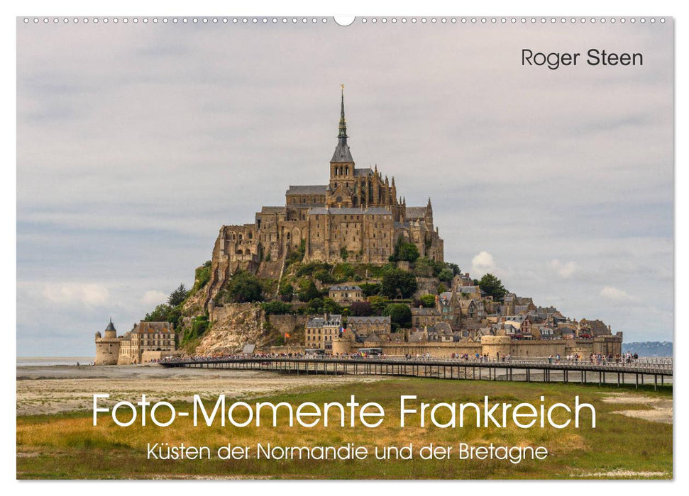 Küsten der Normandie und der Bretagne (CALVENDO Wandkalender 2027)