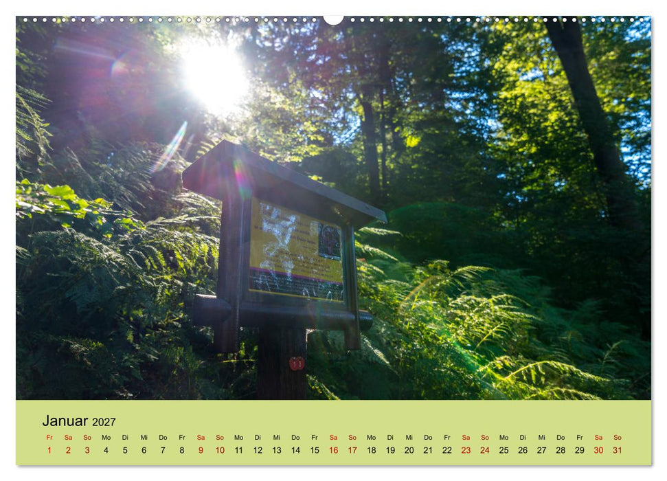Pilgern im Waldecker Upland (CALVENDO Wandkalender 2027)