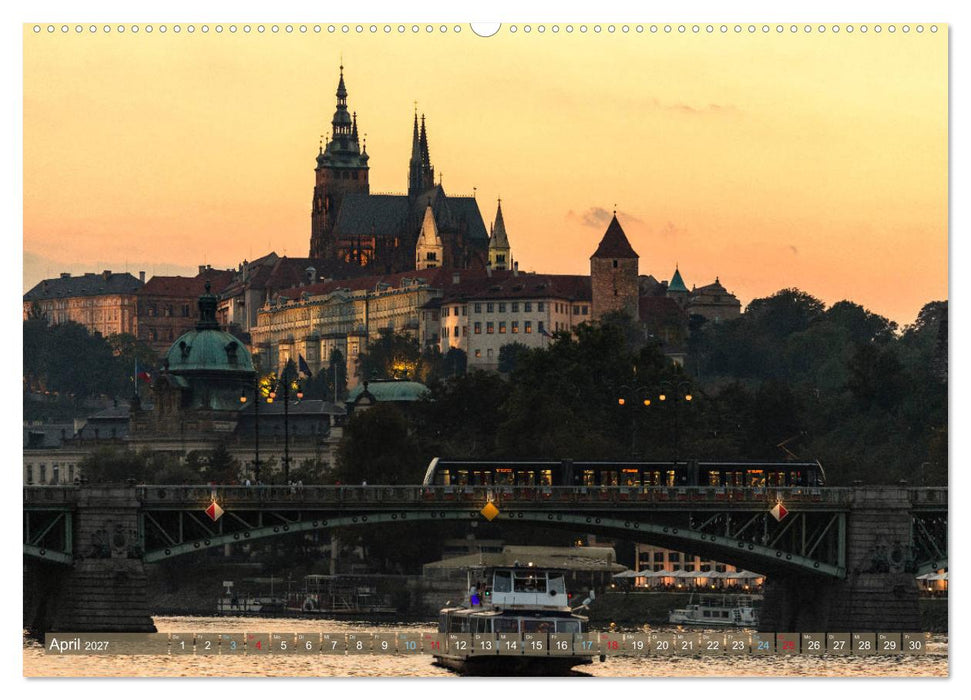 Ein Wochenende in Prag (CALVENDO Premium Wandkalender 2027)
