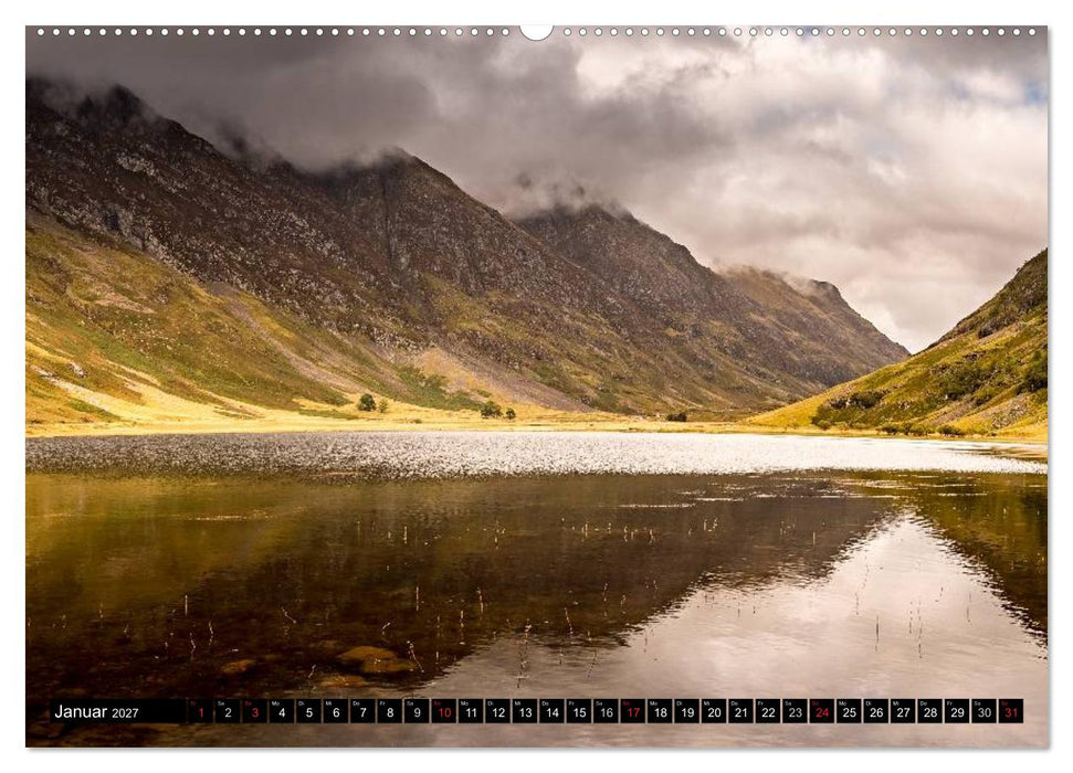 Schottland Farben und Licht (CALVENDO Premium Wandkalender 2027)